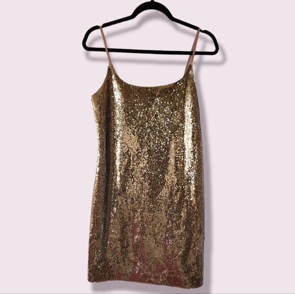 Designer Remix Evie Sequin Dress Charlotte Eskildsen Fearless Taylor Swift - Picture 1 of 7